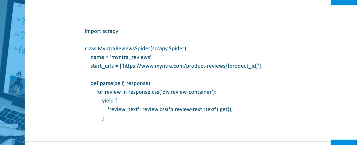 Define-a-spider-within-the-myntra-reviews-spiders-directory